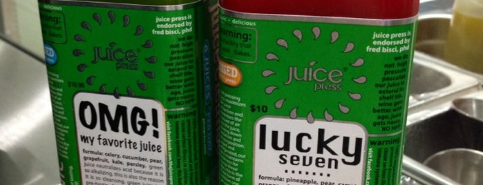 Juice Press is one of Lieux qui ont plu à Erik.