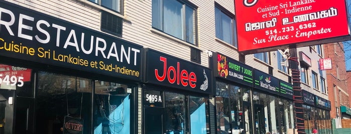 Jolee is one of Restaurant autour du monde à Montréal.