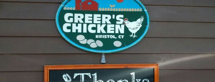 Greer's Chicken is one of FOODIE CT.