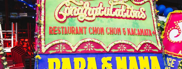 Chom Chom Asian Fast Food is one of i've been here v2.
