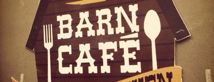 Barn Cafe is one of Kimmie 님이 저장한 장소.