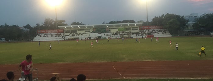 สนามฟุตบอลโรงเรียนกีฬา อุบลราชธานี is one of Ubon Ratchathani 2018.