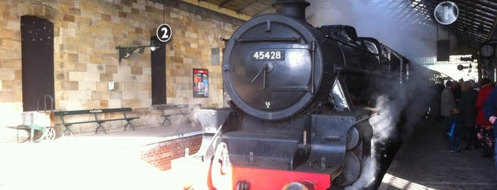 Pickering Railway Station (NYMR) is one of Harry Potter & The Mayor Of Diagon Alley.