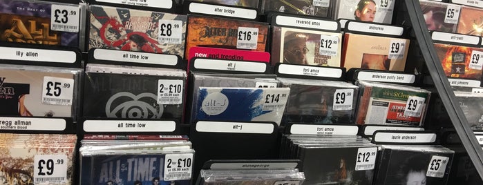 hmv is one of my places.