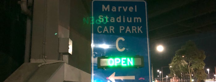 Marvel Stadium Car Park is one of Parking: MELBOURNE CBD.