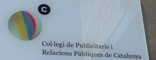 Col•legi de Publicitaris i Relacions Públiques de Catalunya is one of Francesc : понравившиеся места.