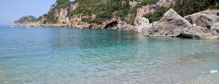 Liapades Beach is one of Greece. Corfu.