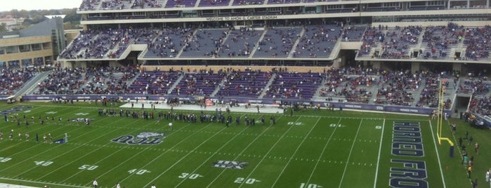Amon G. Carter Stadium is one of NCAA Division I FBS Football Stadiums.