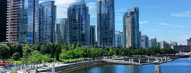 Coal Harbour Seawall is one of #myhints4Vancouver.