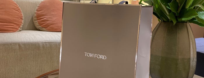 Tom Ford is one of Milan shopping for men.