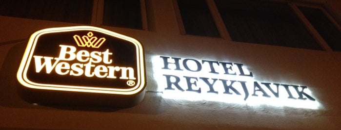 Hotel Reykjavík is one of Tempat yang Disukai Mark.