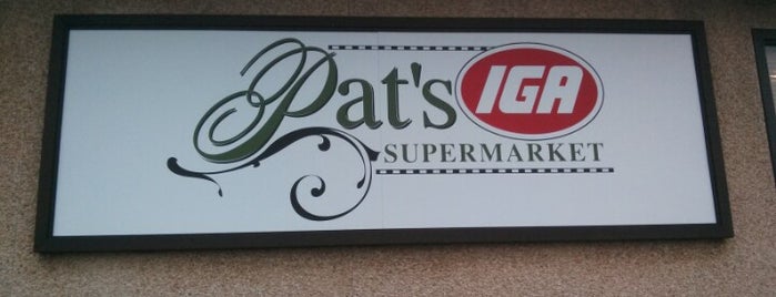 Pat's IGA is one of Orte, die Richard gefallen.