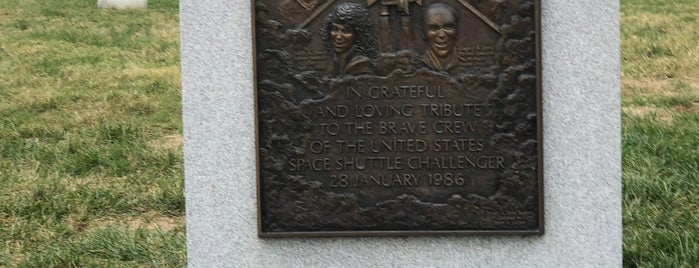 Space Shuttle Challenger Memorial is one of Arlington.