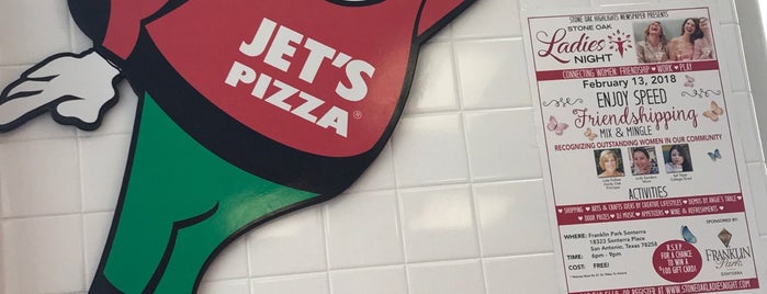 Jet's Pizza is one of San Antonio.