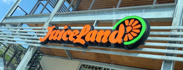 JuiceLand is one of สถานที่ที่ Matt ถูกใจ.