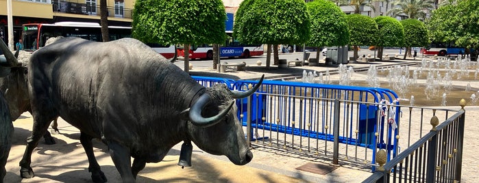 Plaza de España is one of Alicante urban treasures.