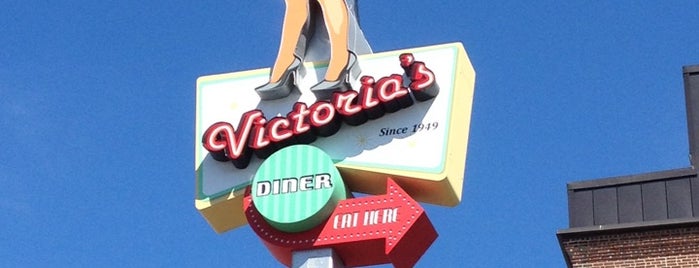 Victoria's Diner is one of Boston.