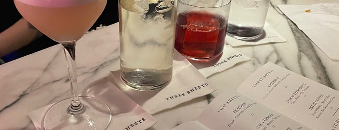 Three Sheets is one of London Cocktails.