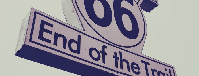 Route 66 End of the Trail is one of Gespeicherte Orte von Phillip Sheppard.
