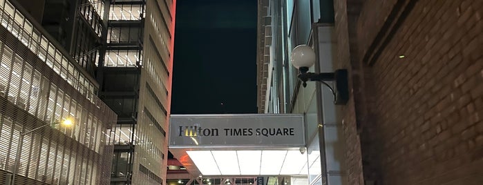 Hilton New York Times Square is one of places.