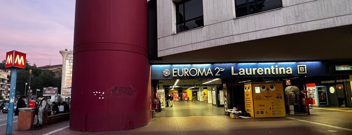 Metro Laurentina (MB) is one of Muoversi a Roma.