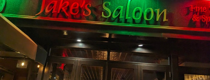 Jake's Saloon is one of Bars.
