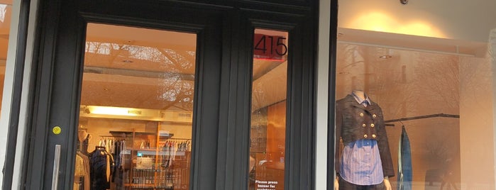 Sandro is one of NYC Small Shops to Check Out.