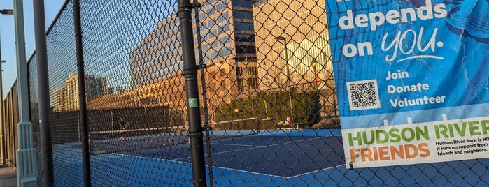 Hudson River Park Tennis Courts is one of sports.