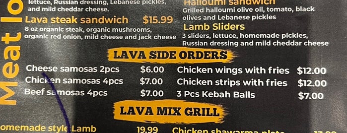 Lava Shawarma is one of Greenwich Village (R).