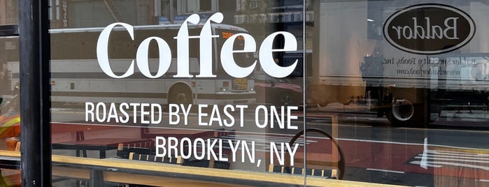 East One Coffee Roasters is one of Coffee in NYC.