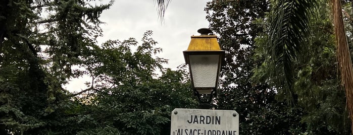 Jardin d'Alsace-Lorraine is one of Nice.