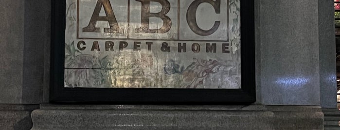 ABC Carpet & Home is one of my list.