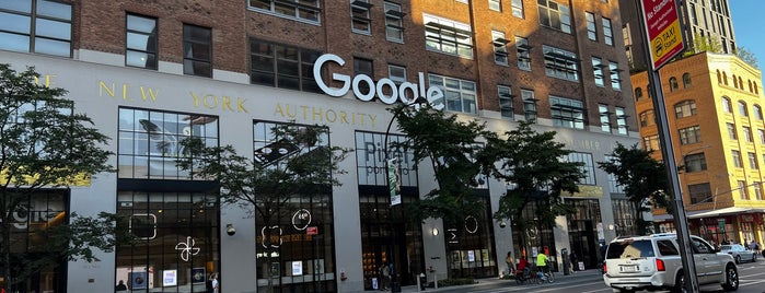 Google New York is one of Locais salvos de Bill.