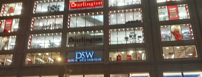DSW Designer Shoe Warehouse is one of Shopping NYC.