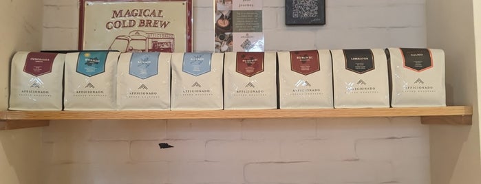 Afficionado Coffee Roasters is one of To Try - Manhattan.