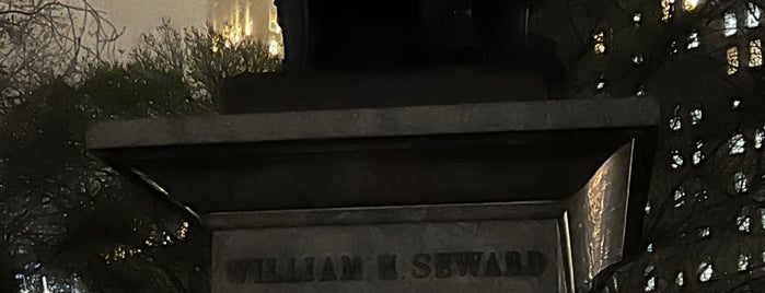William H Seward Statue is one of Regulars.