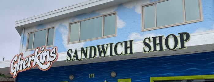 Gherkins Sandwich Shop is one of Favorites.