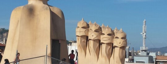 Casa Milà is one of Barcelona, Espanha.