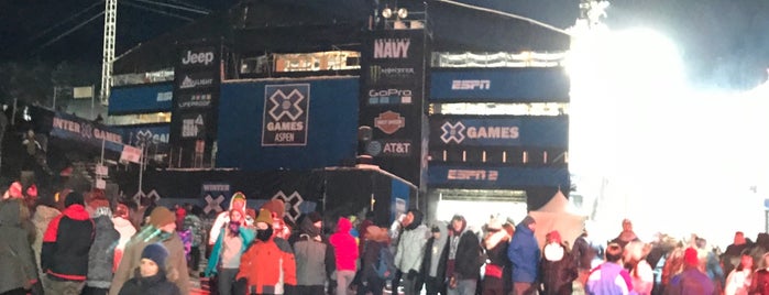 Winter X-Games Big Air is one of Aspen Favorites.