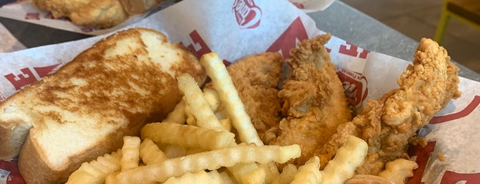 Raising Cane's Chicken Fingers is one of CLE.