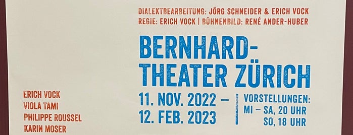 Bernhard Theater is one of Weekend.