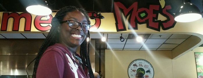 Moe's Southwest Grill is one of Favorite spots.