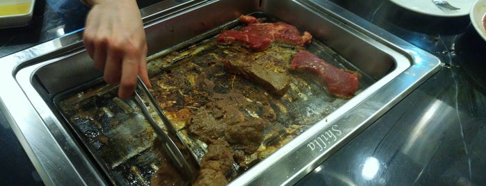 Shilla Korean BBQ is one of Asian Tour with Andrew.