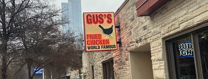 Gus's World Famous Fried Chicken is one of Austin eats/drinks/activities.
