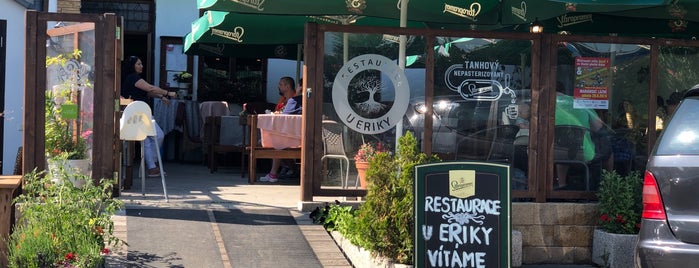 Restaurace u Eriky is one of Tempat yang Disukai Nikos.