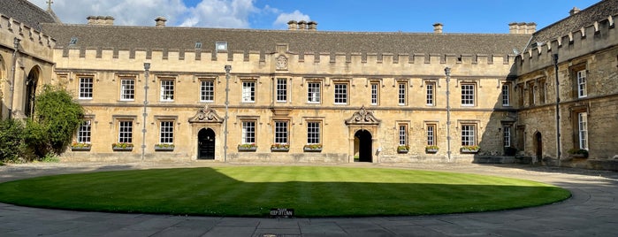 St. John's College is one of Oxford Colleges.