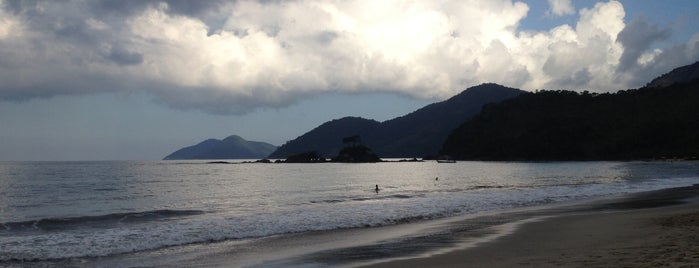 Praia de Castelhanos is one of Ilha mais que Bela - Ilhabela.