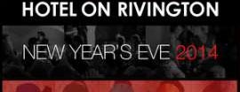 The Penthouse at Hotel on Rivington is one of New Years Eve 2014 Parties.