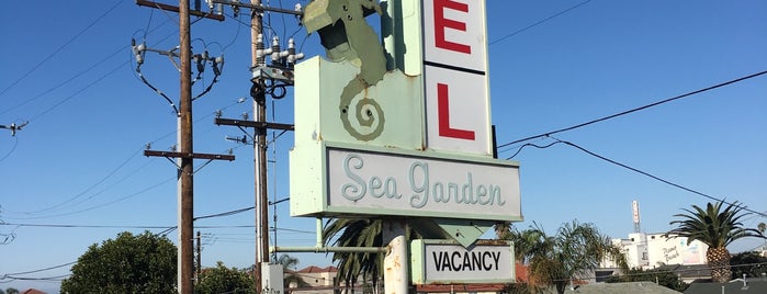 Sea Garden Hotel is one of Northern CALIFORNIA: Vintage Signs.