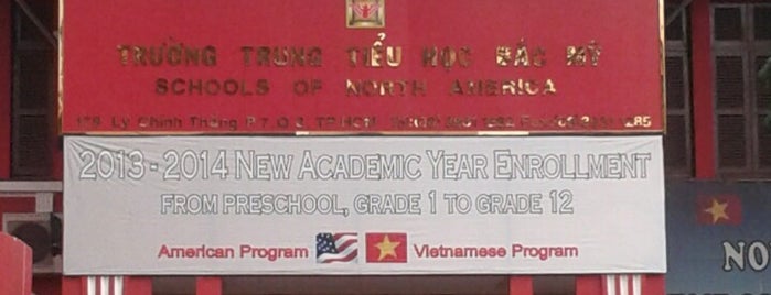 Schools Of North America is one of Ho Chi Minh City List (3).